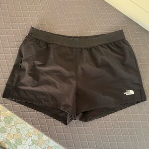 The North Face Women's Athletic Black Shorts w/ Liner, Women’s L